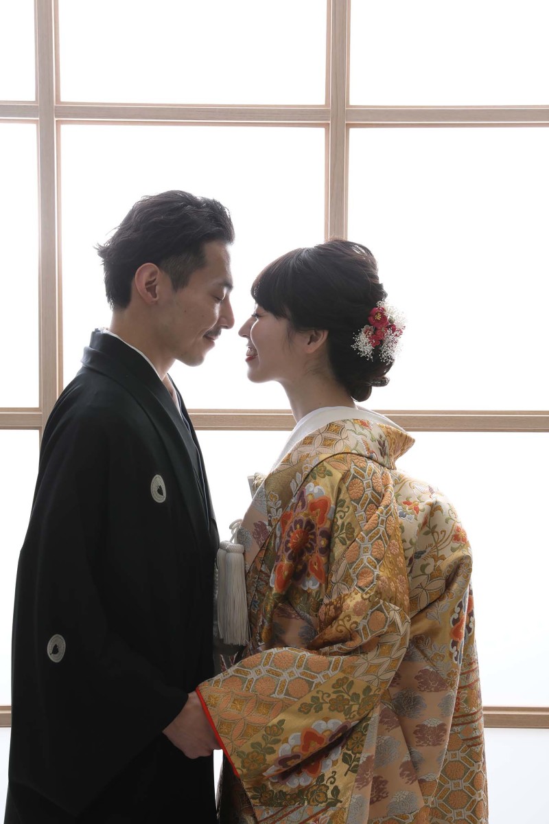 色打掛はしっとりと☆