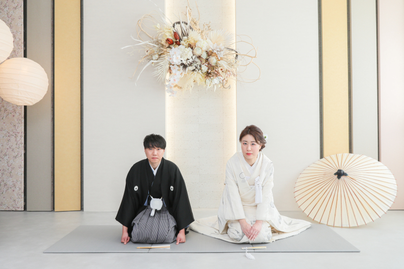 白無垢にお色直し！