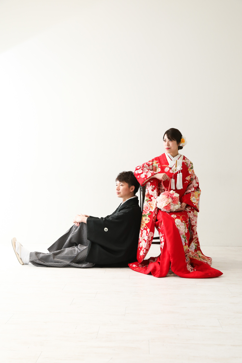 お座りショット