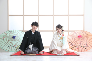 【スタジオ和装プラン】白無垢♪