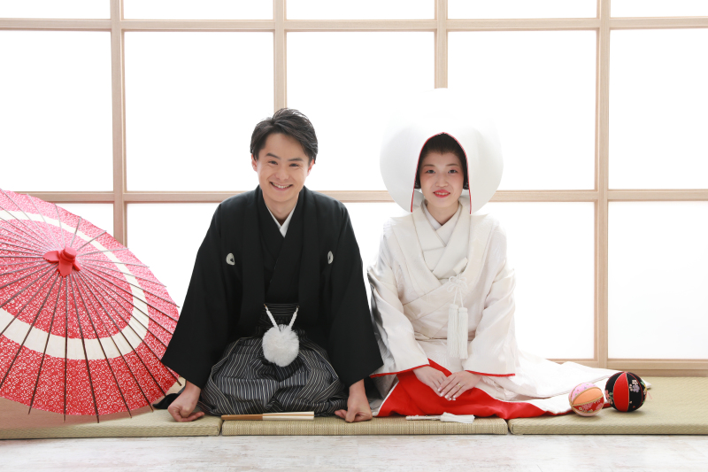 おかつら綿帽子♪