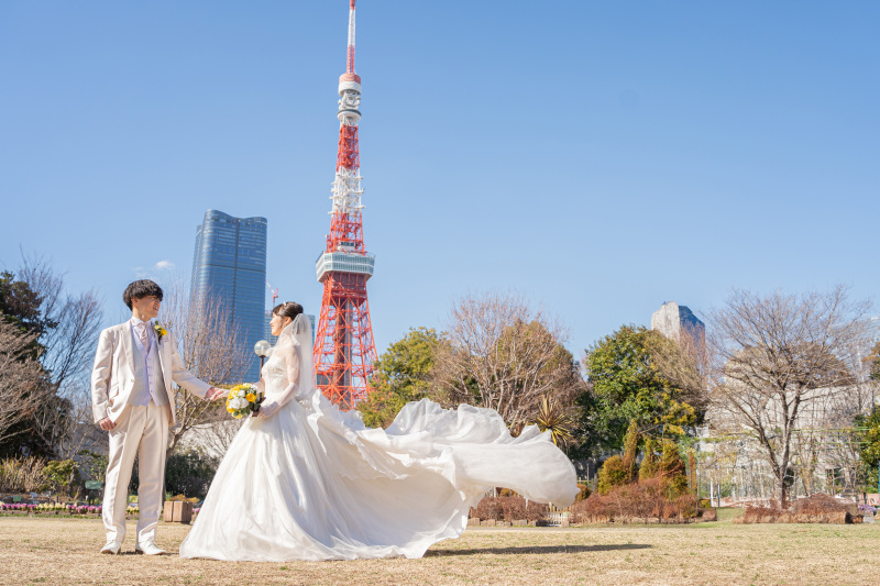 芝公園＋スタジオ【和洋装】
