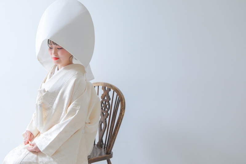 スタジオ撮影は白無垢で❀