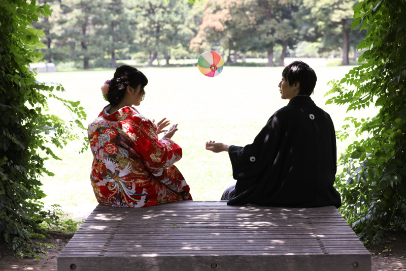 自然なお二人♡