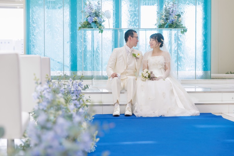 ルミアモーレチャペルにてご撮影