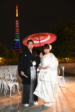 オリンピックバージョンのライトアップ☆