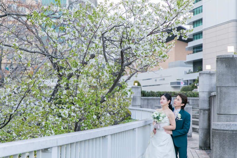 桜がまだ少し残っていました◎