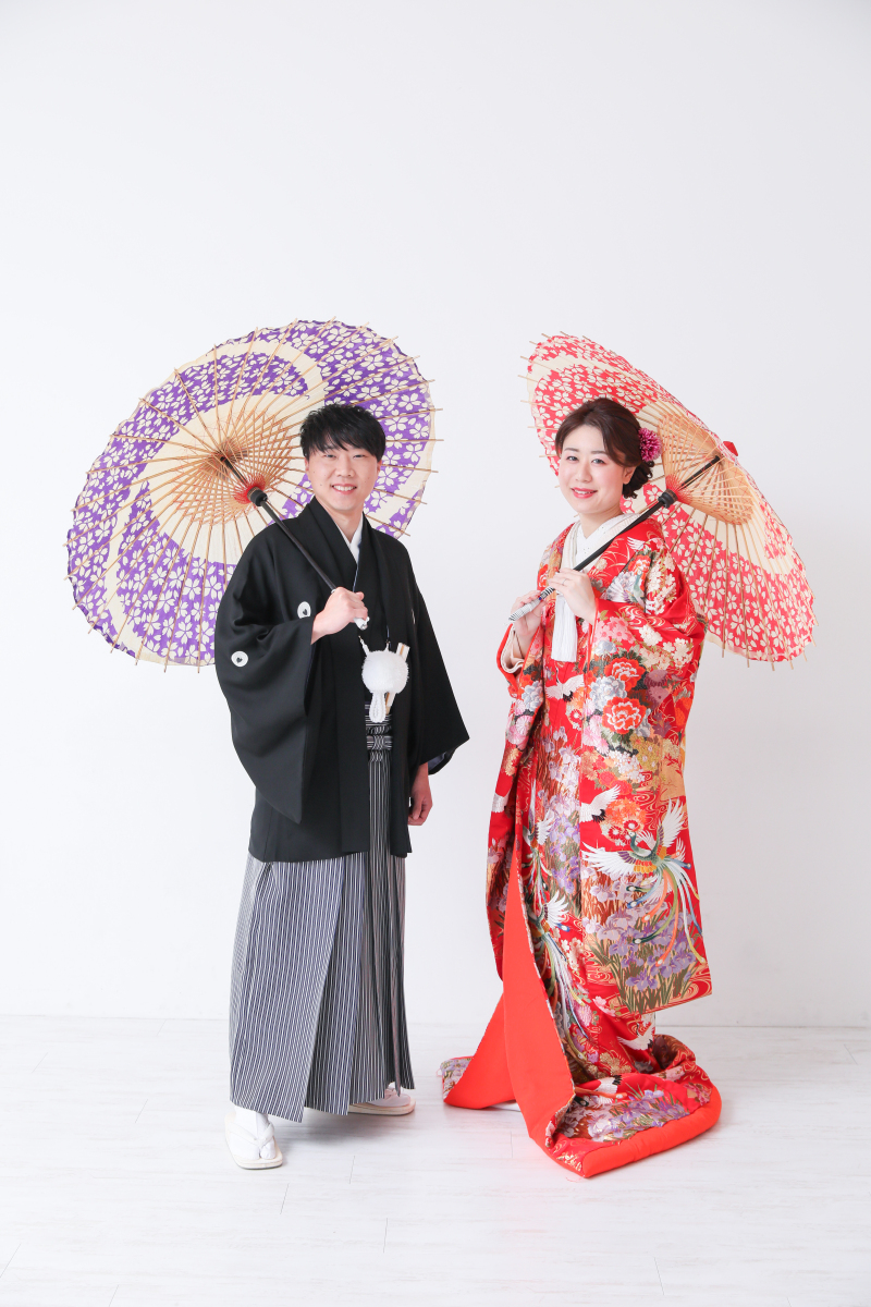 色打掛からご撮影スタート❀