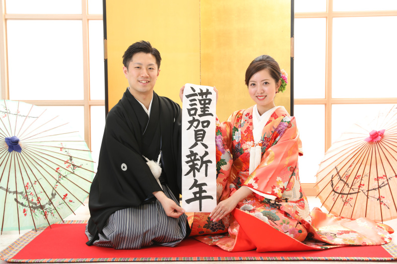 新年のご挨拶にも♪