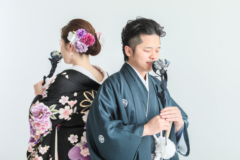 お花も合わせてトータルコーディネートを❀