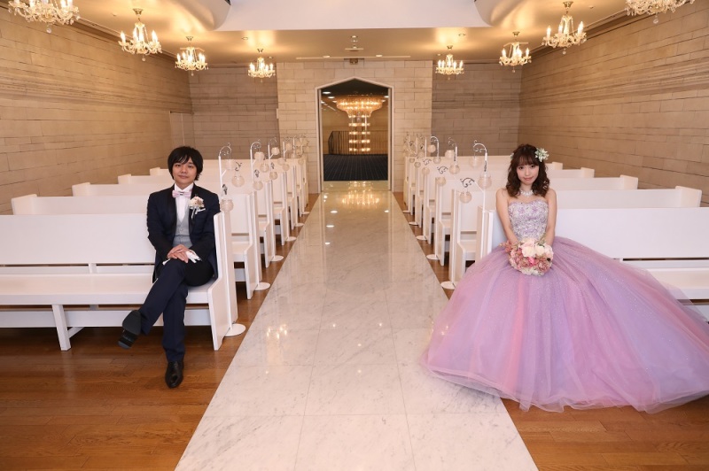 カラードレスショット