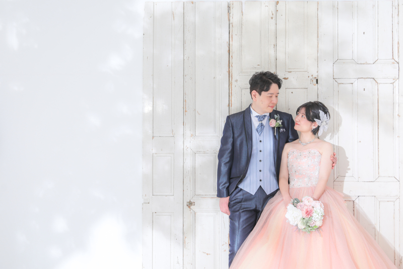 カラードレスにお色直し♪