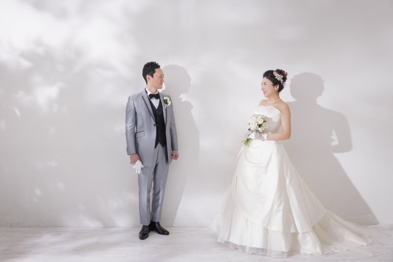 ウェディングドレスへお着替え♪