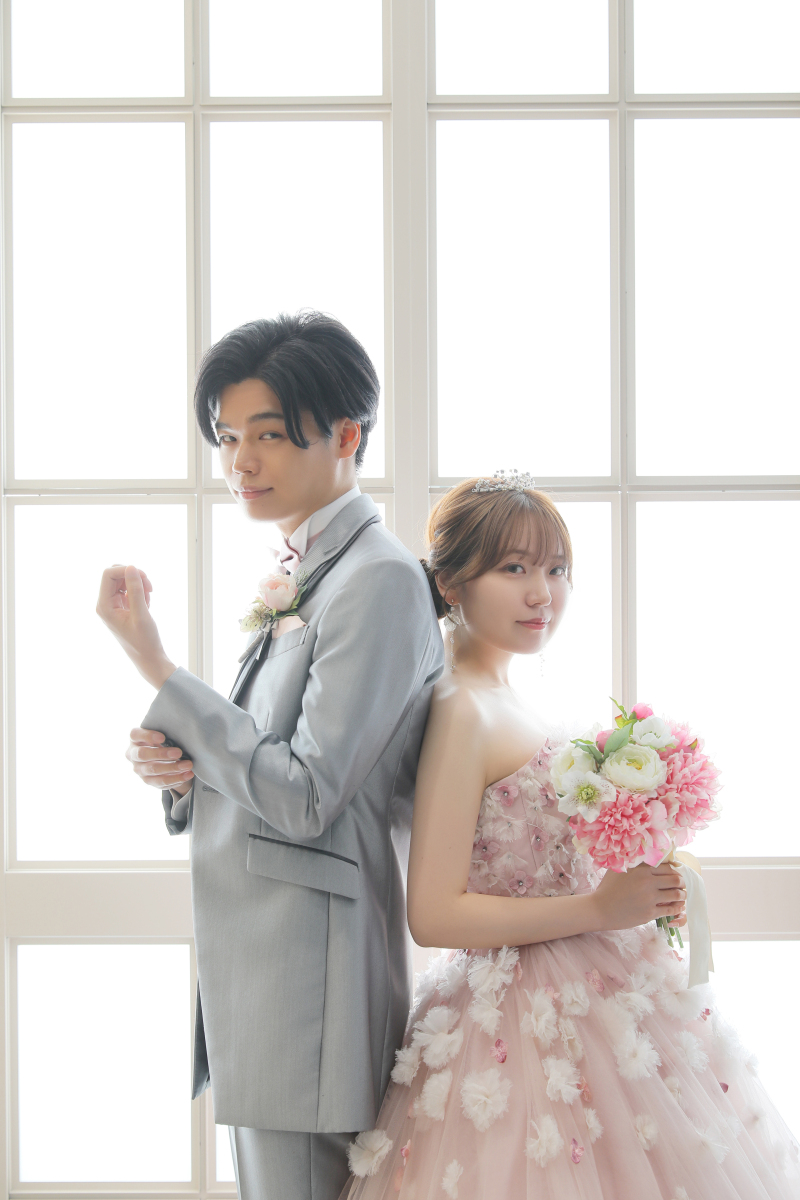 お色直しでカラードレス！