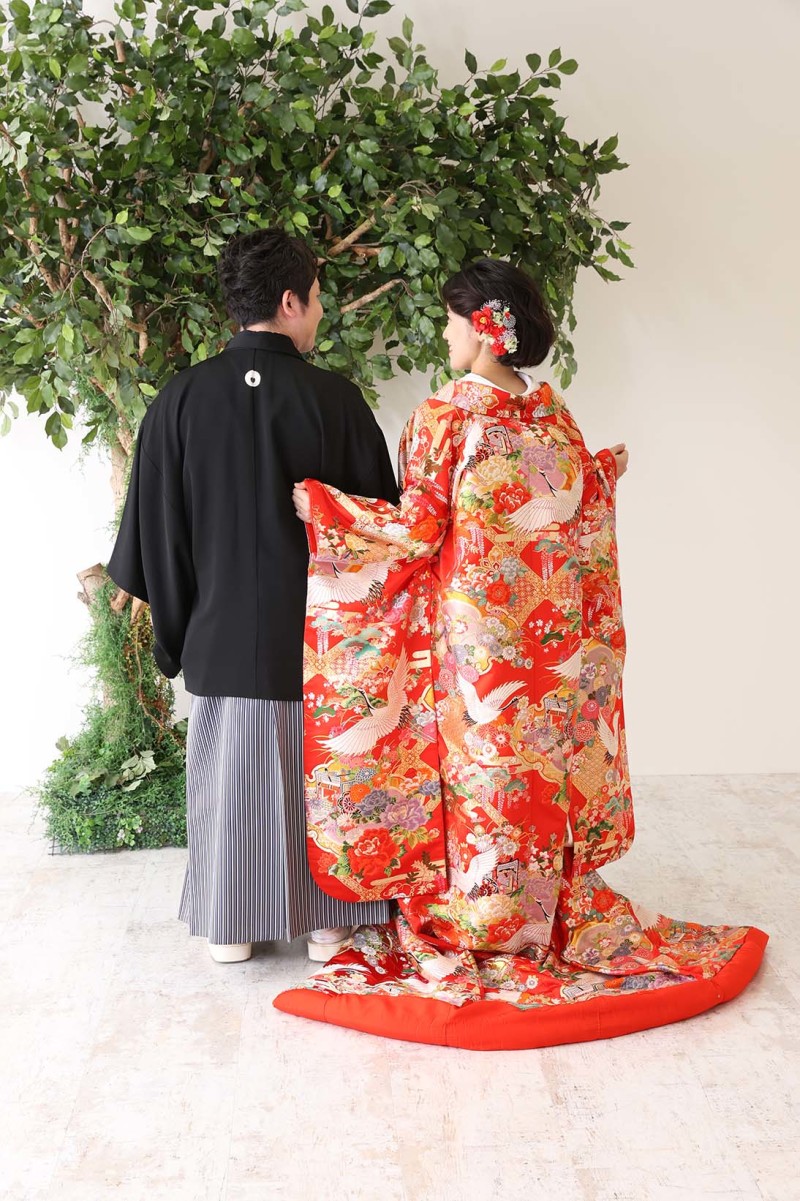 色打掛は後ろもオススメ☆