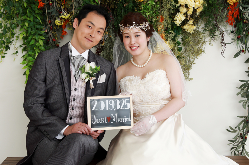 オリジナルの小物を使って☆