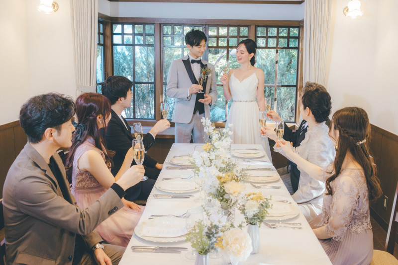 ワタベウェディング東京ベイフォトスタジオ_会食ができる