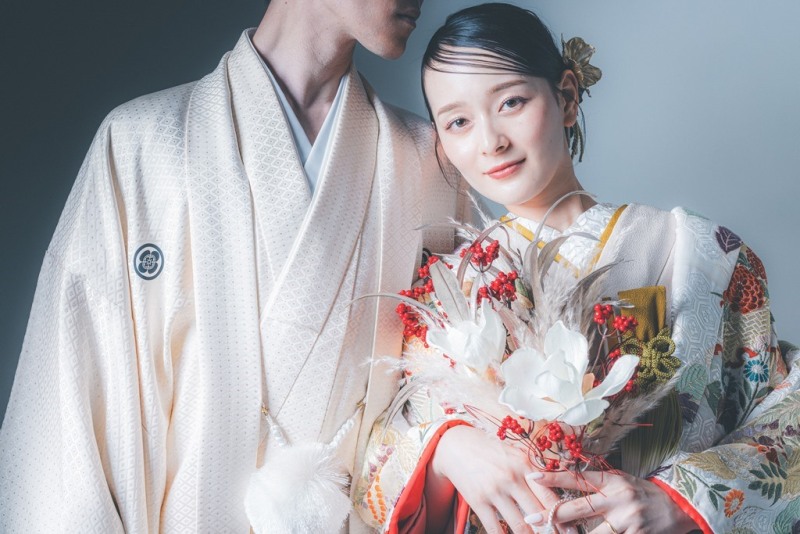 ワタベウェディング東京ベイフォトスタジオ_色打掛・着物が豊富