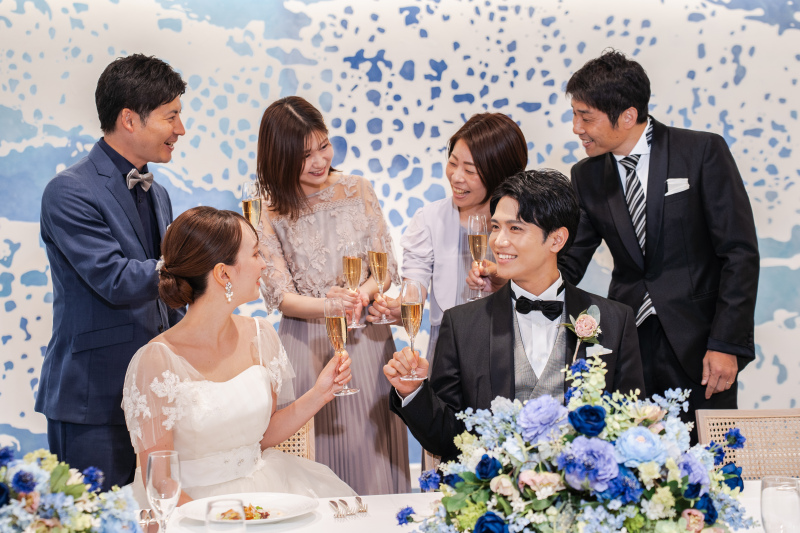 ワタベウェディング東京ベイフォトスタジオ_会食ができる