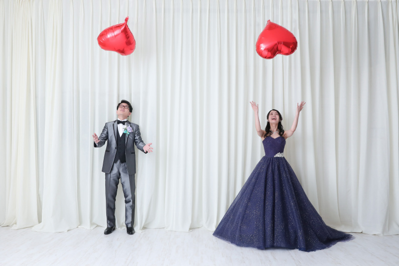 ワタベウェディング東京ベイフォトスタジオ_スタジオで撮影できる