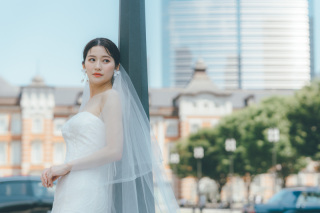 ワタベウェディング東京ベイフォトスタジオ_LOCATION【東京駅デイタイム】