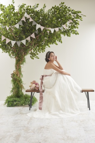 スタジオ内なのにこの自然な雰囲気