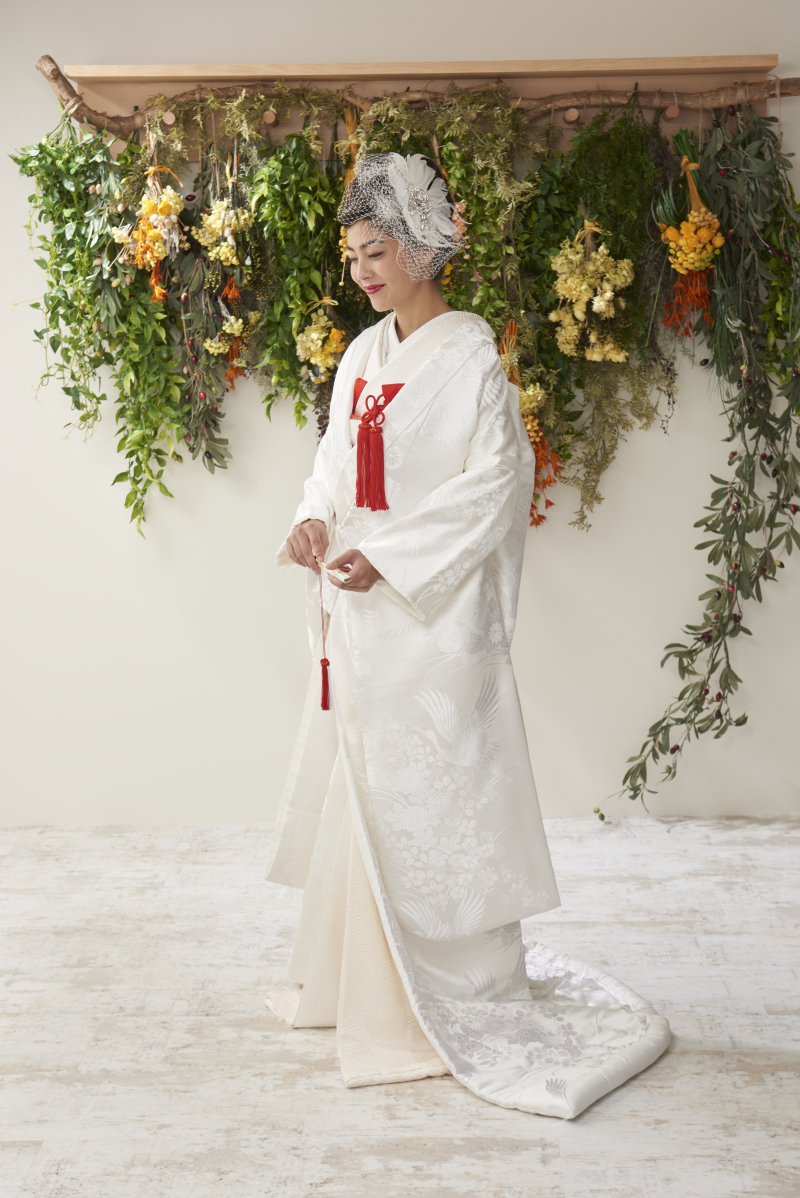 グリーンウォールで華やかさを演出