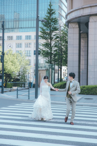 ワタベウェディング東京ベイフォトスタジオ_LOCATION【東京駅デイタイム】