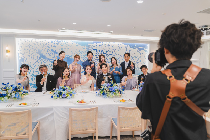 ワタベウェディング東京ベイフォトスタジオ_会食ができる