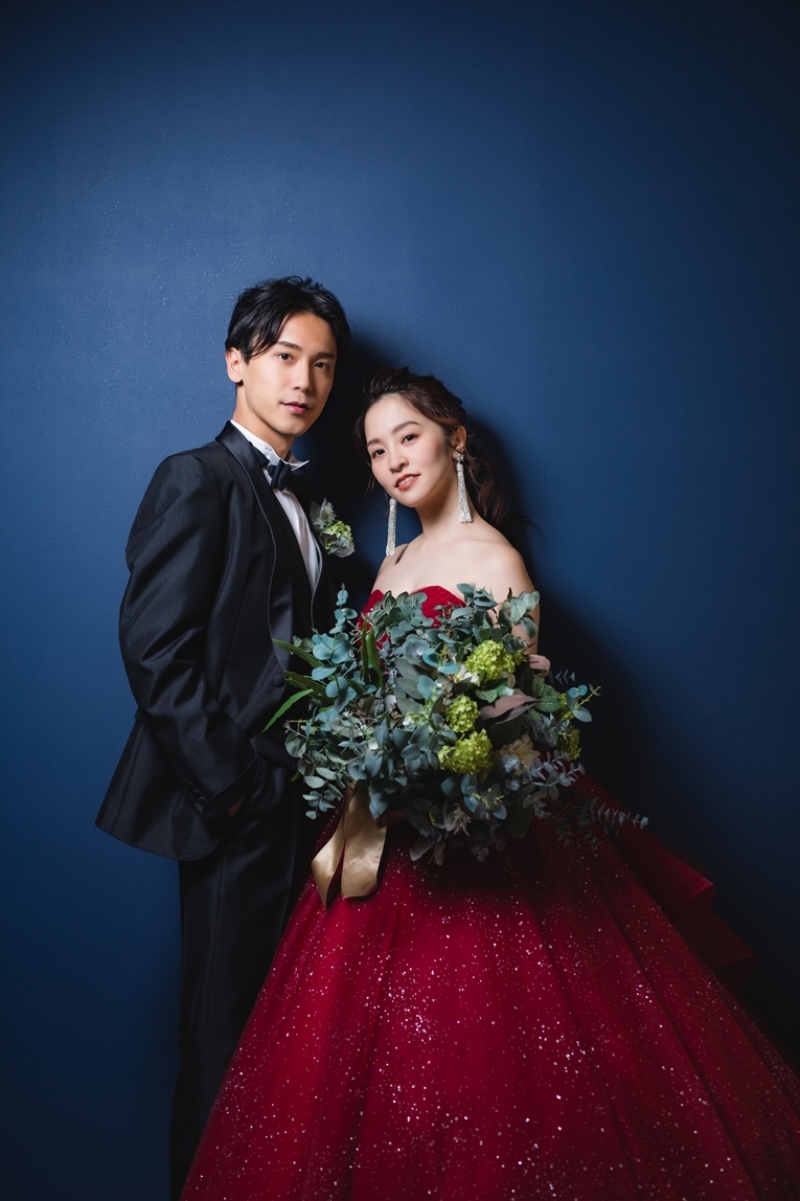 ワタベウェディング東京ベイフォトスタジオ_カラードレスが豊富