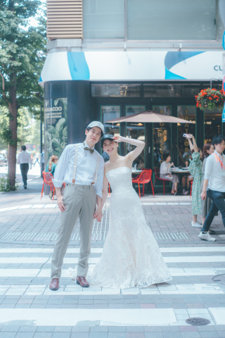 ワタベウェディング東京ベイフォトスタジオ_LOCATION【東京駅デイタイム】