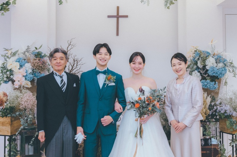 【ファミリーフォトプラン】選べる2着洋装or和装スタジオフォトプラン ご家族と一緒に撮影できる！