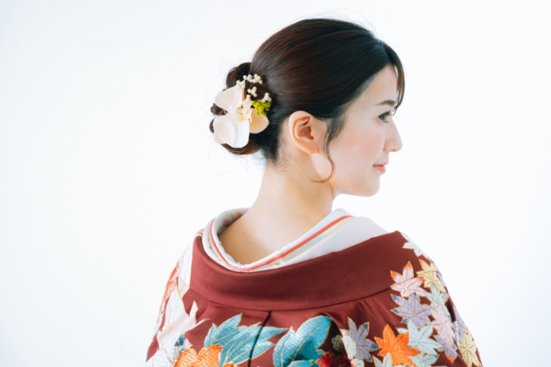 【和装&ドレス】スタジオフォト 基本プラン ヘアメイク・小物一式付きで安心!