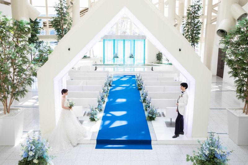 【東京ベイフォトスタジオ限定】スタジオ＆チャペル&ベイサイド　和洋装プラン