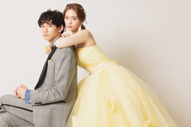 【ドレス2着】スタジオ撮影★10Pアルバム＆撮影全データ100カット付（スマホでダウンロード可能）★