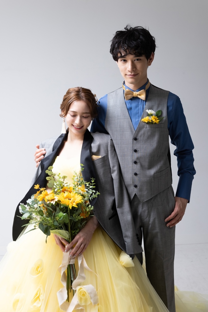 【ドレス2着】スタジオ撮影★10Pアルバム＆撮影全データ100カット付（スマホでダウンロード可能）★