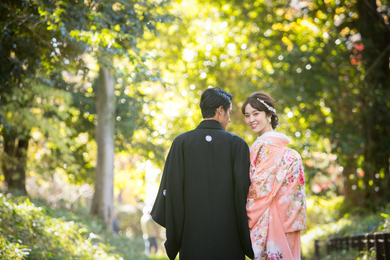 11月末まで3万円オフ♪【有栖川宮記念公園】ロケーション★衣裳・撮影全データ100カット付★