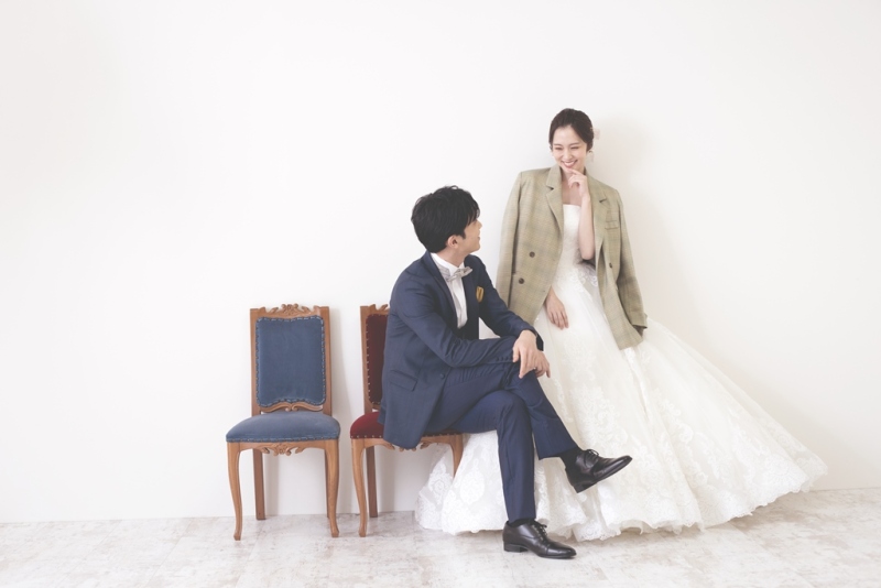 【和装＆ドレス】スタジオ撮影★衣裳3着・撮影全データ100カット付（データはスマホでダウンロード可能）★