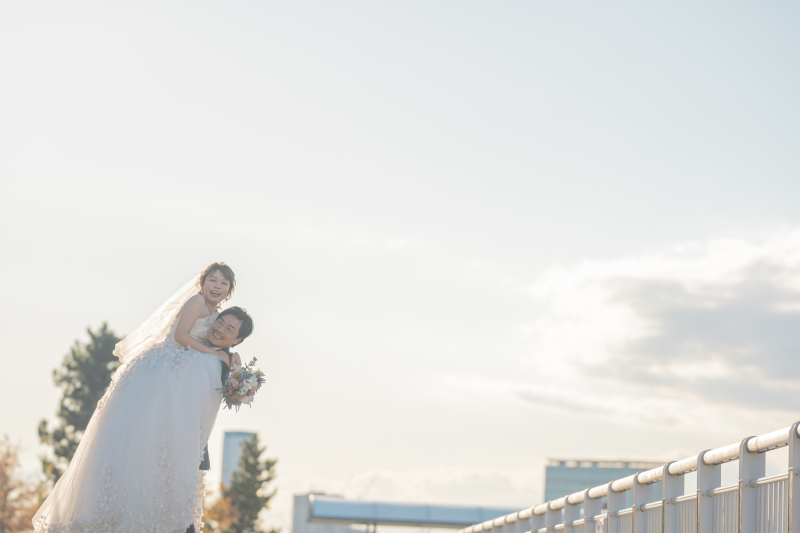 11月末まで3万円オフ♪【お台場海浜公園】ロケーション★衣裳・撮影データ150カット付き！