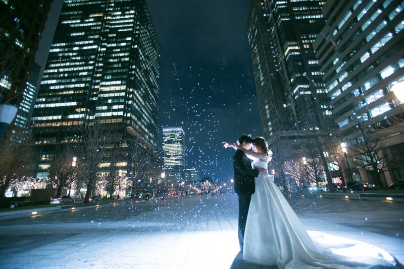 11月末まで3万円オフ♪【東京駅・丸の内】ナイトロケーション★衣裳・撮影全データ80カット付★