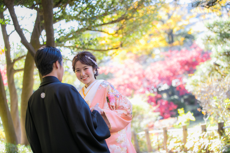 11月末まで3万円オフ♪【有栖川宮記念公園】ロケーション★衣裳・撮影全データ100カット付★