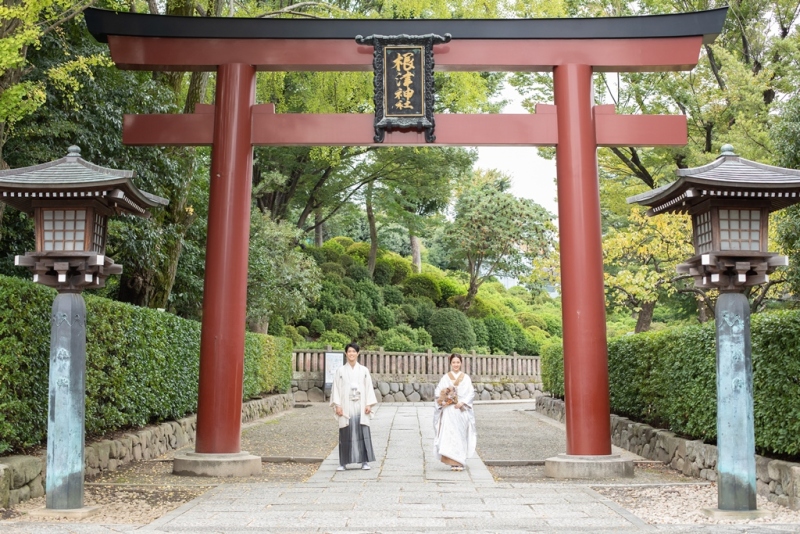 11月末まで3万円オフ♪【根津神社】境内ロケーション撮影★衣裳・撮影全データ100カット付★