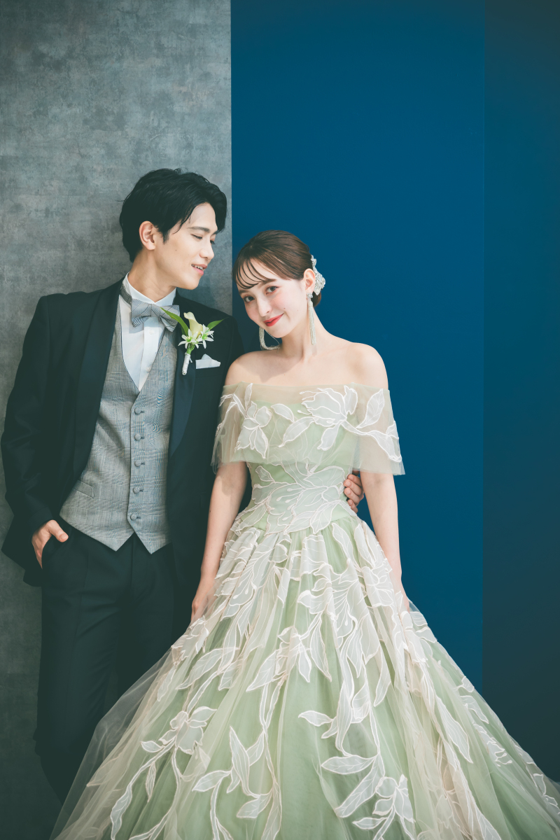 【年内撮影先取り!】✦新婦2着(洋装)✦スタジオ撮影プラン《全データ付》