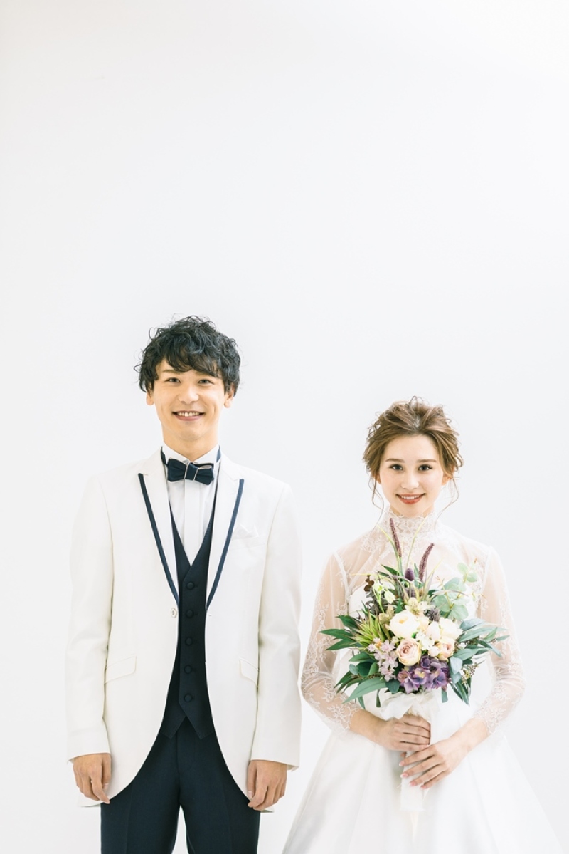 【和装＆ドレス】スタジオ撮影★衣裳3着・10Pアルバム・撮影全データ100カット付（データはスマホでダウンロード可能）★