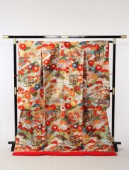 J008パステル亀甲花菱文