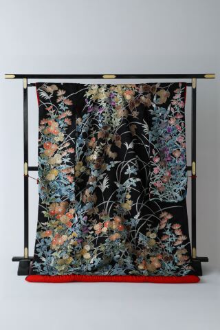 しぼ友禅花づくし