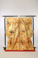 ☆O107金地佐賀錦松に菊と梅