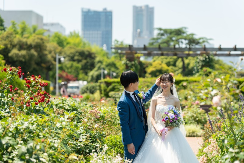 緑も海も！山下公園！
