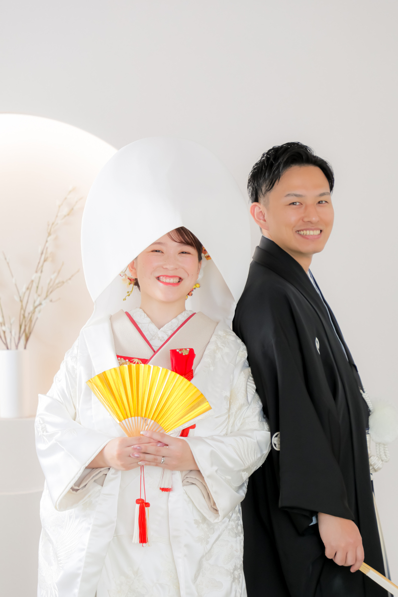 和装から撮影がスタート！