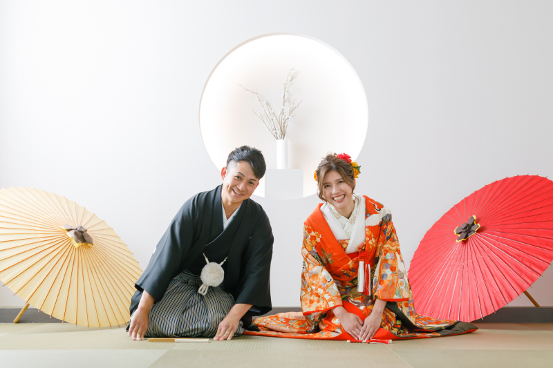 和装でフォーマルなお写真を！